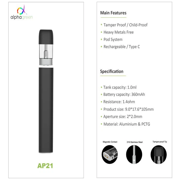 1ml Environmental Friendly Magnetic Pod System